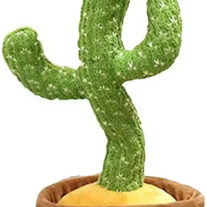 Dancing Cactus Talking Toy,Cactus Plush Toy, Wriggle Singing Recording Repeats What You Say Funny Education Toys for Babies Children Playing, Home Decorate