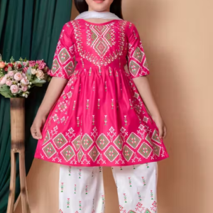 Girls plazGirls plazo & Dresses Pack Of 1o & Dresses Pack Of 1