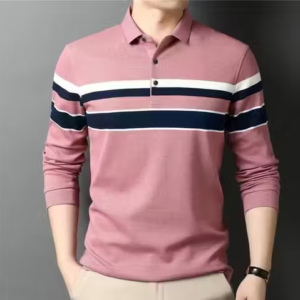 EYEBOGLER Men’s Polo Pink Tshirts