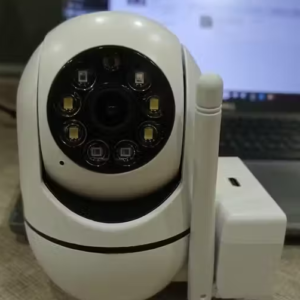 PTZ 360 CAMERA WITH MIC AND NIGHT VISION Two Way Audio, AI Human Detection, Motion Detection, PTZ Function, 360 Deg. CCTV Camera